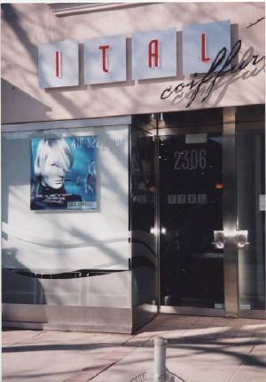 Hair Studio between Runnymede and Jane subway stations on the north side of Bloor St. W.